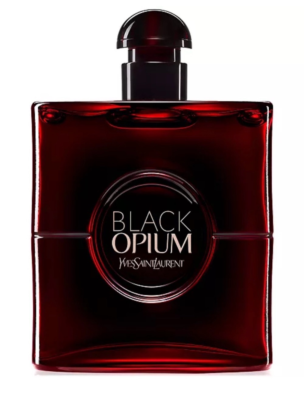 Yves Saint Laurent Deep Red Black Opium Bottle